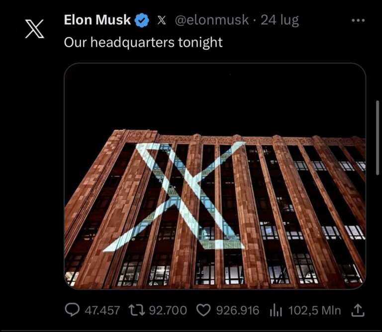 X Elon Musk